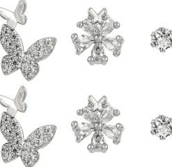 Set di orecchini a perno - Silver Garden