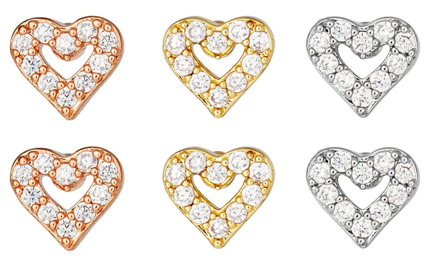 Set di orecchini a perno - Love Vibe