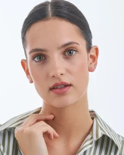 Set di orecchini a perno - Glossy Trio