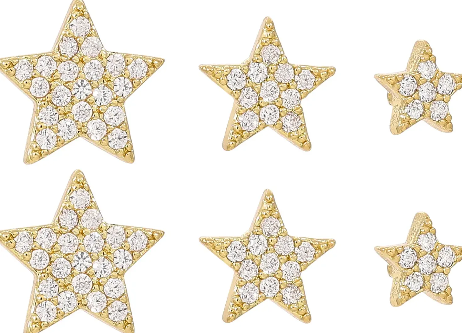 Set di orecchini a perno - Night Stars