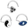 Set di piercing - Bold Trio
