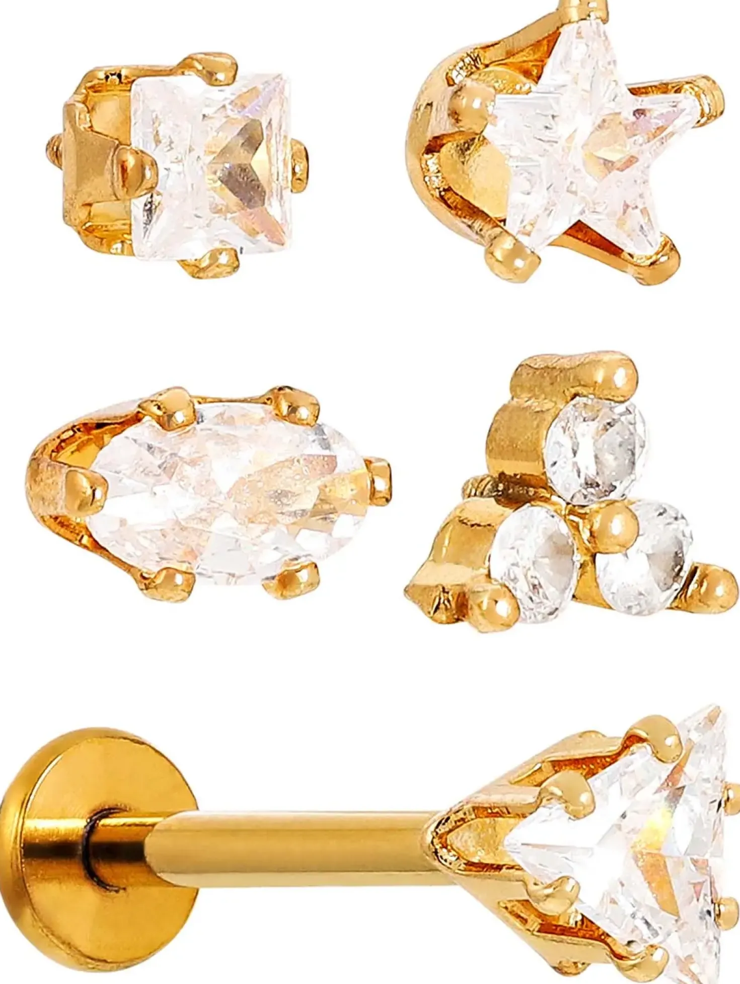 Set di piercing - Several Zirkonias
