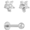 Set di piercing - Silver Blossoms