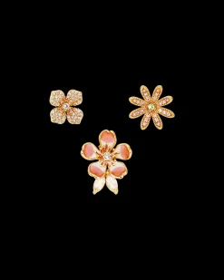 Set di spille - Glittering Flowers