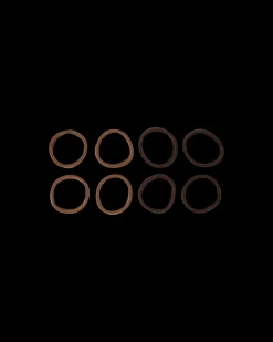 Set elastici per capelli - Brown