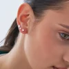 Set orecchini a perno - Glamour Flower