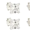 Set orecchini a perno - Silver Shine