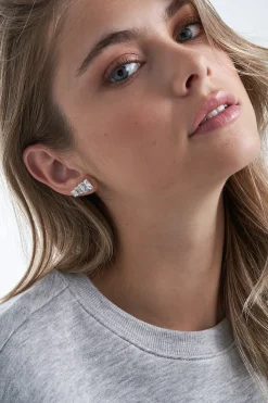 Set orecchini a perno - Silver Shine