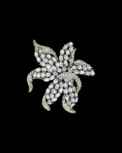 Spilla - Antique Flower