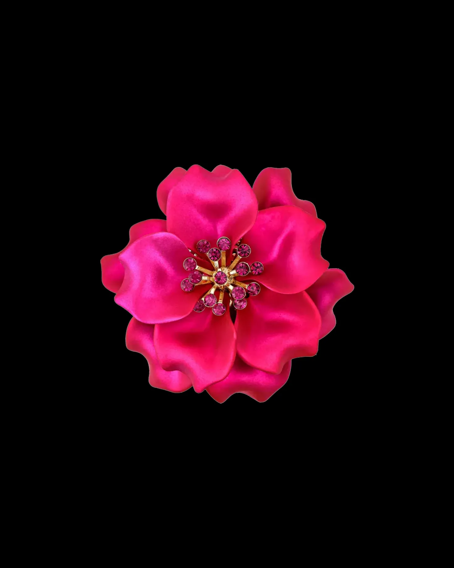 Spilla - Crimson Blossom