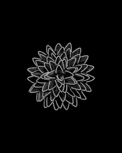 Spilla - Dark Bloom