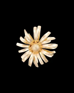 Spilla - Golden Blossom