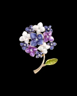 Spilla - Lilac Flower