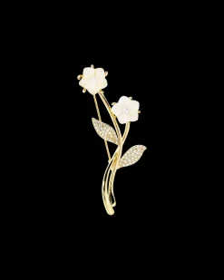 Spilla - Pearly Blossom