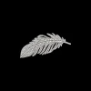Spilla - Silver Feather