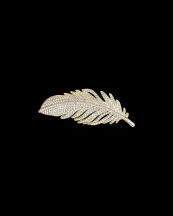 Spilla - Sparkling Feather