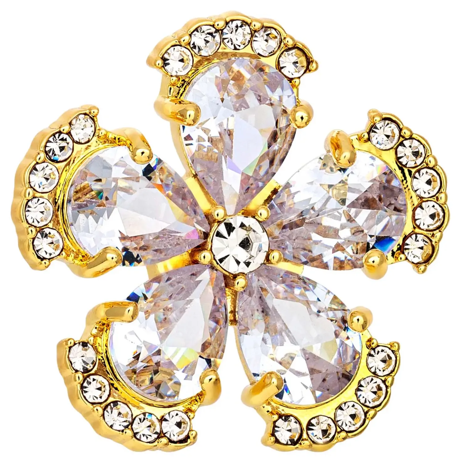 Spilla - Sparkly Flower